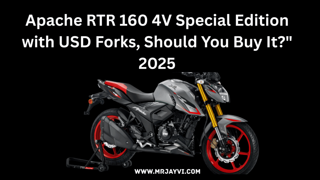 Apache RTR 160 4V Special Edition with USD Forks
