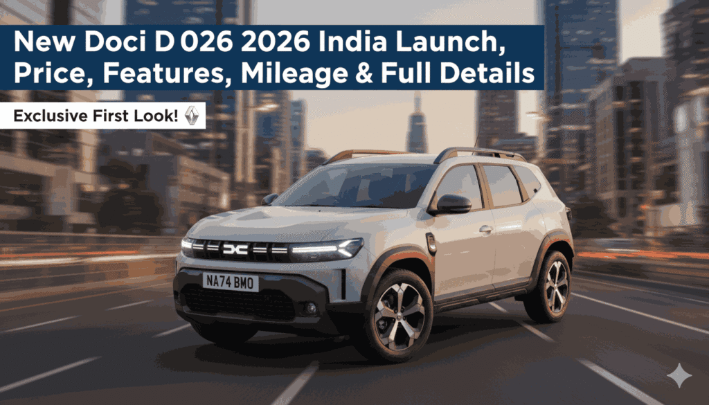 New Renault Duster 2026 engine and performance details