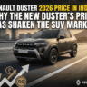Renault Duster 2026 price in India