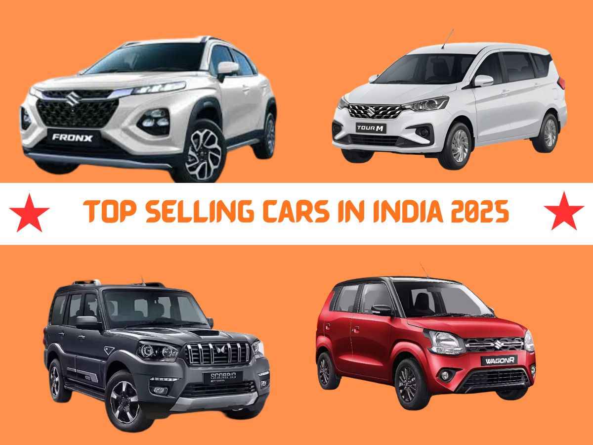 Top selling cars in India 2025