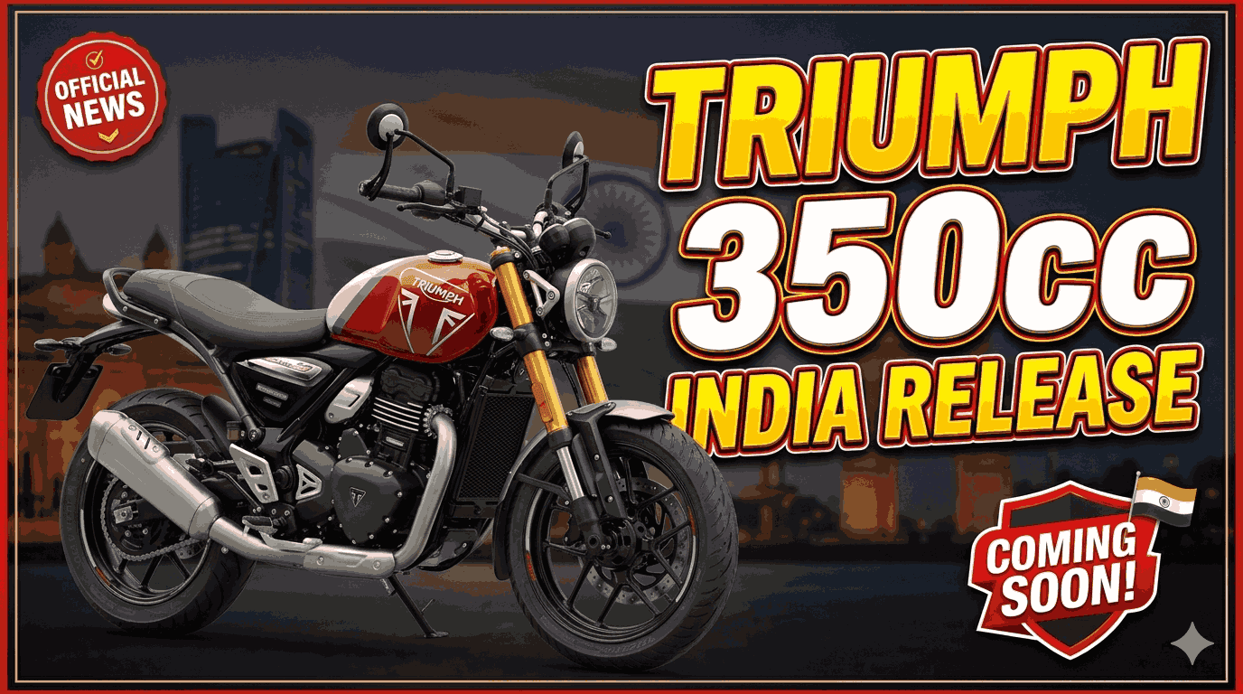 Triumph 350cc India Release