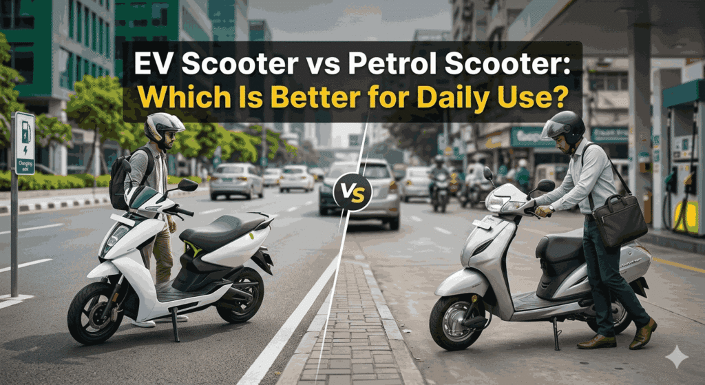 EV Scooter vs Petrol Scooter Which Is Better for Daily Use
