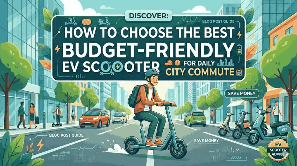 How to Choose the Best Budget-Friendly EV Scooter for Daily City Commute