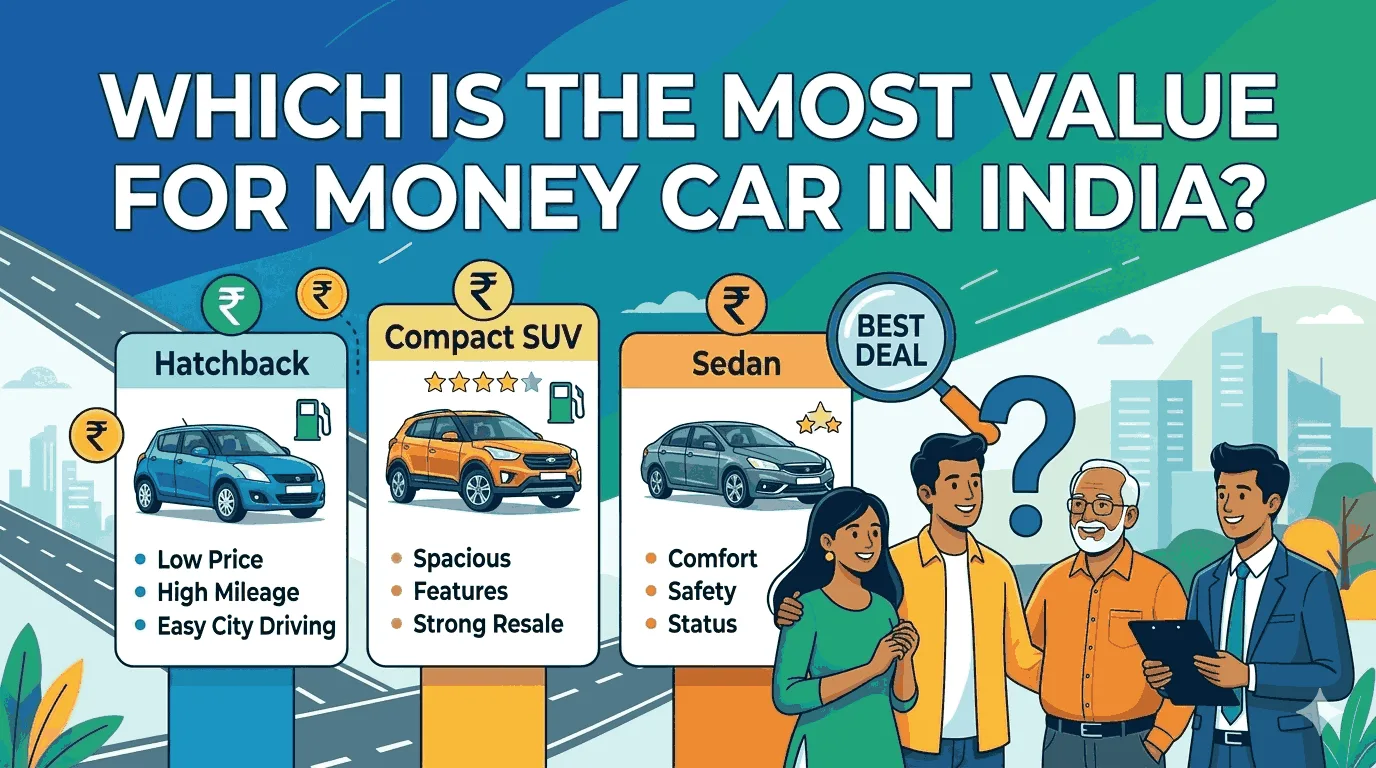 Which Is the Most Value for Money Car in India